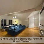 Villa Grand Berg-starnberg For Your Vacation, Sauna, Hamam, Swimming Pool, Billiards