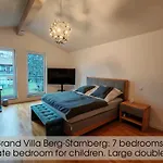 Villa Grand Berg-starnberg For Your Vacation, Sauna, Hamam, Swimming Pool, Billiards *