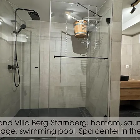 Villa Grand Berg-starnberg For Your Vacation, Sauna, Hamam, Swimming Pool, Billiards *