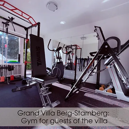 Grand Berg-starnberg For Your Vacation, Sauna, Hamam, Swimming Pool, Billiards Willa Berg am Starnberger See