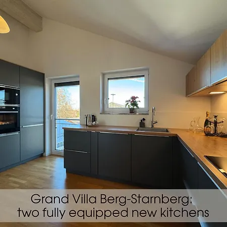 Willa Grand Berg-starnberg For Your Vacation, Sauna, Hamam, Swimming Pool, Billiards Berg am Starnberger See