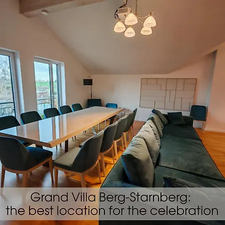 Grand Berg-starnberg For Your Vacation, Sauna, Hamam, Swimming Pool, Billiards *