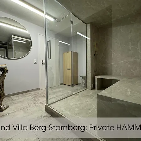 Villa Grand Berg-starnberg For Your Vacation, Sauna, Hamam, Swimming Pool, Billiards *